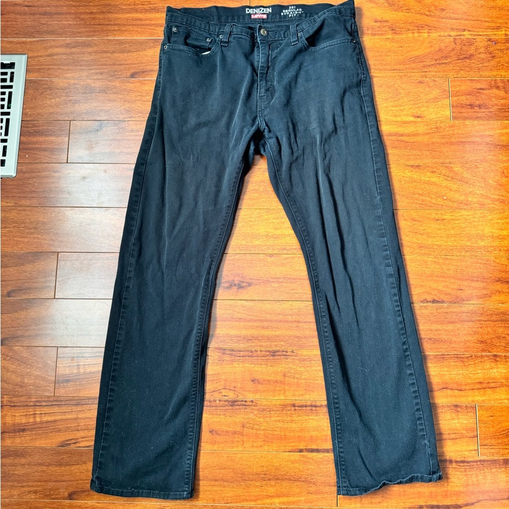 Denizen from Levi's Men's Black Jeans